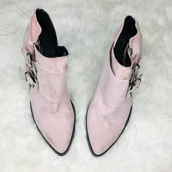 Forever 21 pink booties - Picture 2 of 6